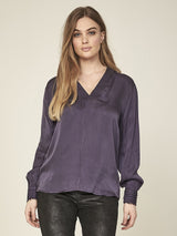 JOO MISTY PURPLE BLOUSE