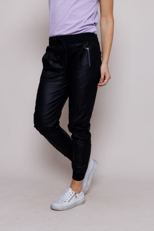 Pleather Jogger