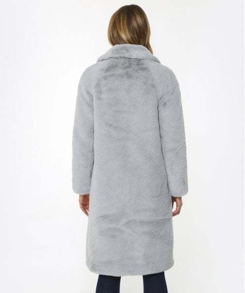 Zonna Long Faux Fur Coat  Rino & Pelle