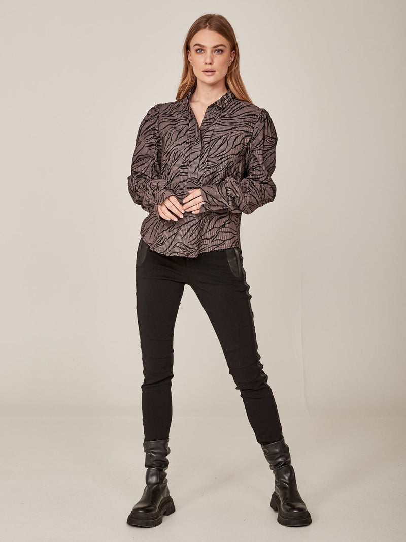 INAJA PATTERNED BLOUSE