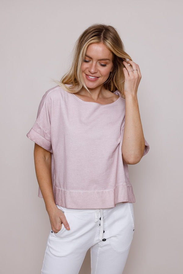 Jarita Top- Soft pink