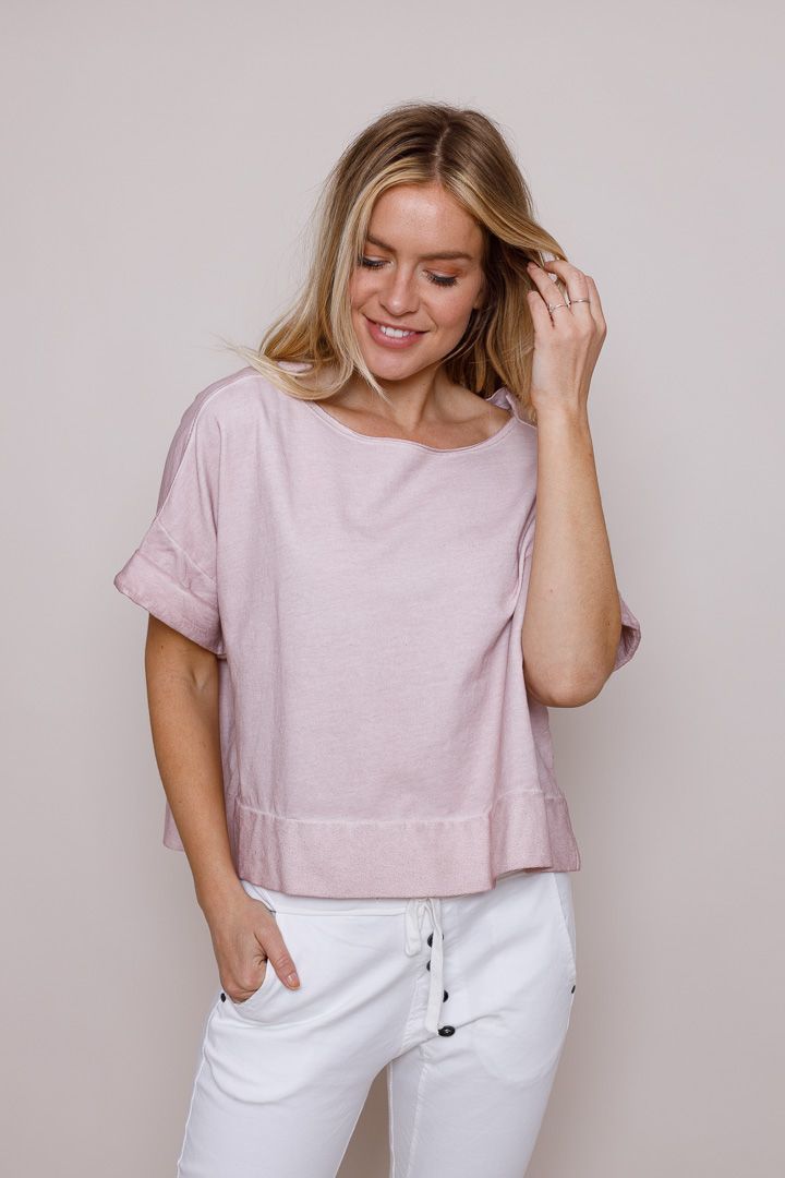 Jarita Top- Soft pink