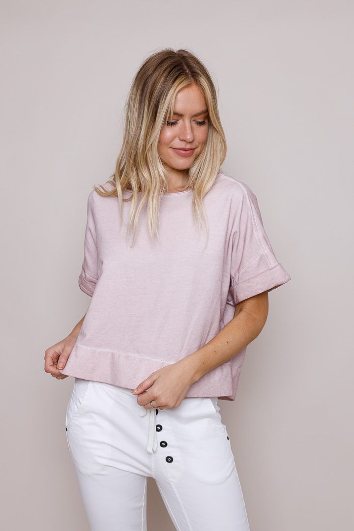 Jarita Top- Soft pink