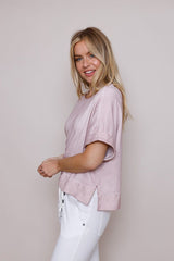 Jarita Top- Soft pink