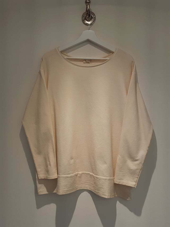 Jerry Jersey Top- Cream