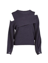 KADIA KNITTED PULLOVER WITH CUTOUTS