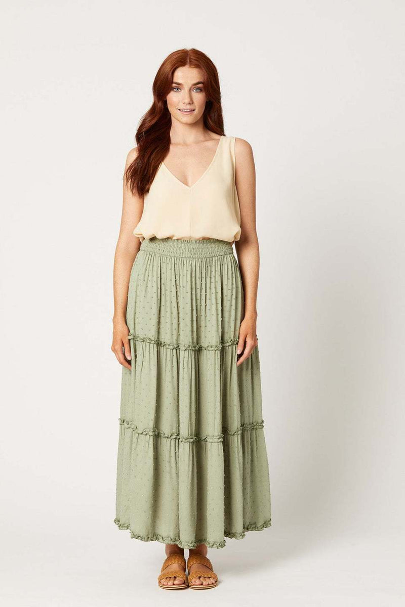 Jungle Maxi Skirt Cacti