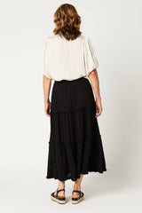 Jungle Maxi Skirt Ebony