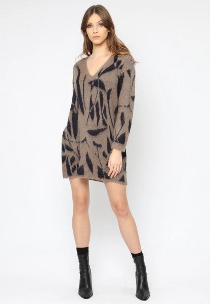 Lush Dress ( Magenta)