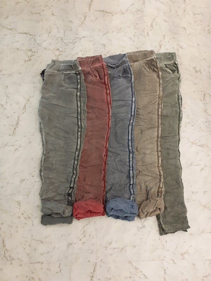 Suedette Magic Velvet Trim Pant
