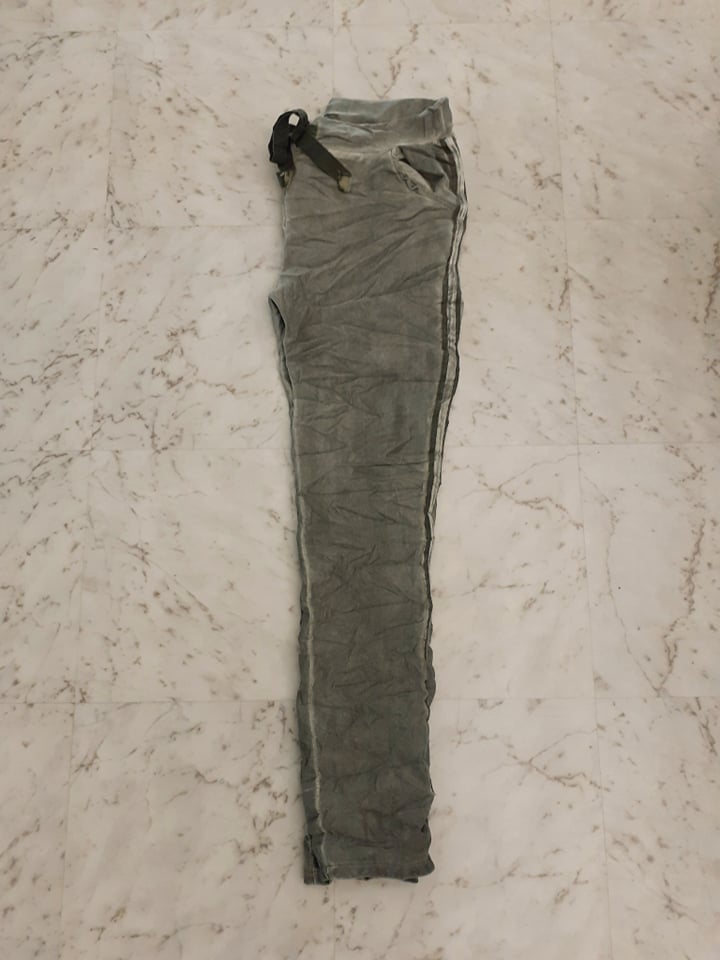 Suedette Magic Velvet Trim Pant
