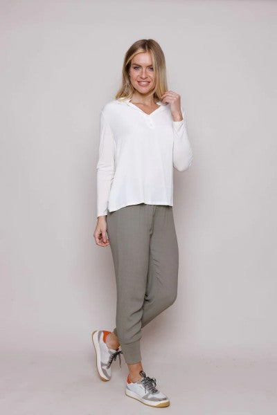 WYATT CREPE RELAXED FIT PANTS